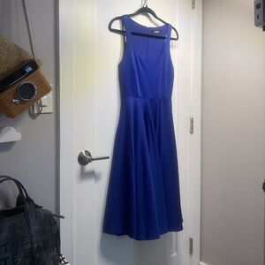 Good Times Only Royal Midi Dress